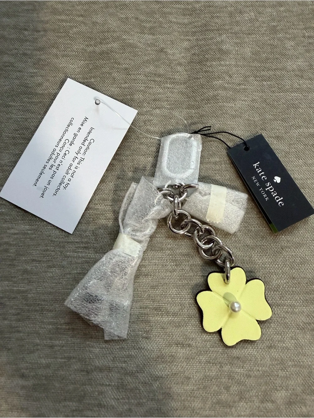 Kate Spade Bag Charm